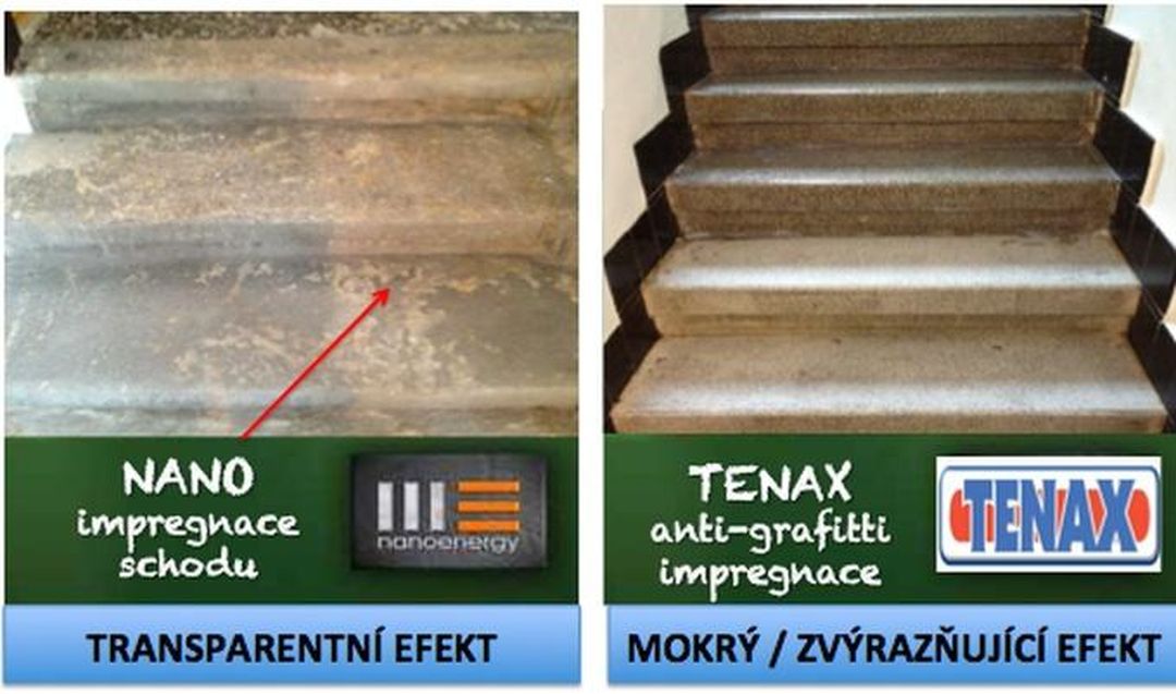 Impregnace povrchů